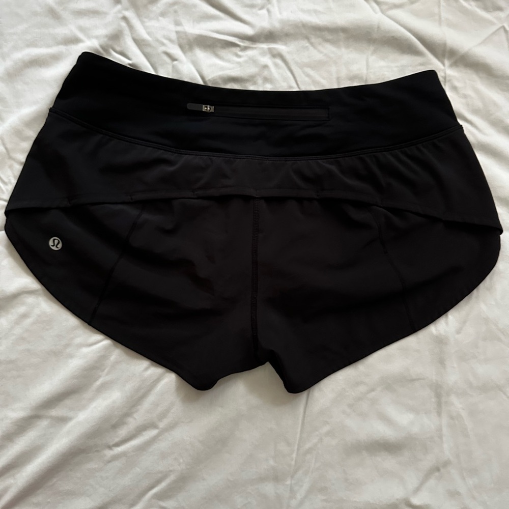 lululemon athletica Women's Jet Black Athletic Shorts